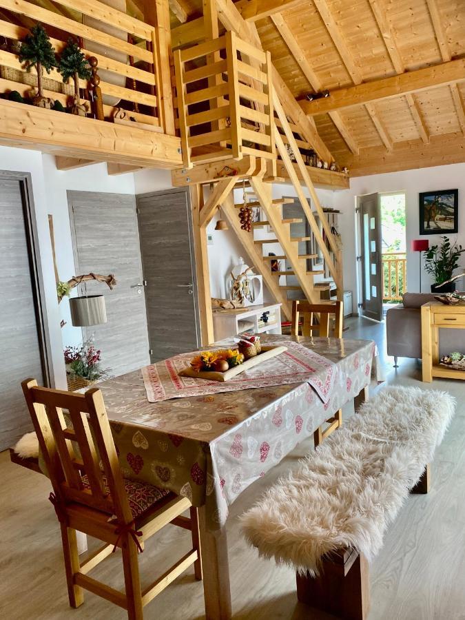 Chalet A La Campagne Coise-Saint-Jean-Pied-Gauthier Bagian luar foto